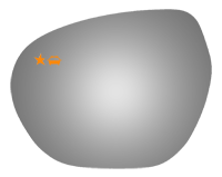 SIDE VIEW MIRROR W BLIND SPOT CROSS PATH